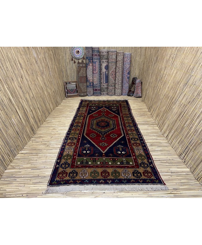 Turkish Nomadic Handmade Wool on Wool Carpet – FREE SHIPPING..!